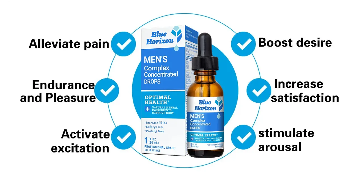 【⚽️🔥Last day 80% off💰】Blue Horizon Men's Complex Concentrated Vitamin Drops [🚀Free shipping+cash on delivery🚀]