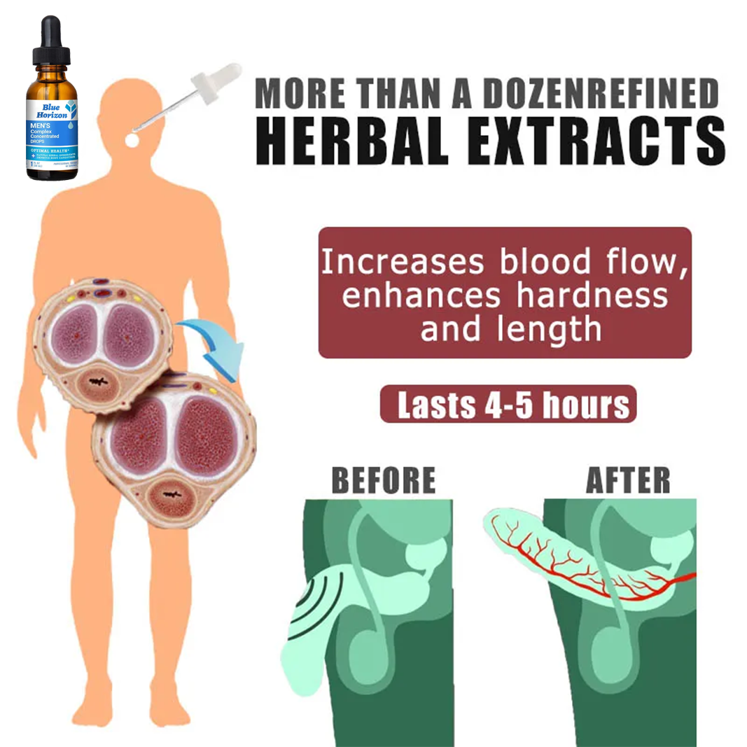 【⚽️🔥Last day 80% off💰】Blue Horizon Men's Complex Concentrated Vitamin Drops [🚀Free shipping+cash on delivery🚀]